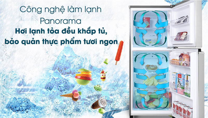 Hơi lạnh được lan tỏa đồng đều Hơi lạnh được lan tỏa đồng đều
