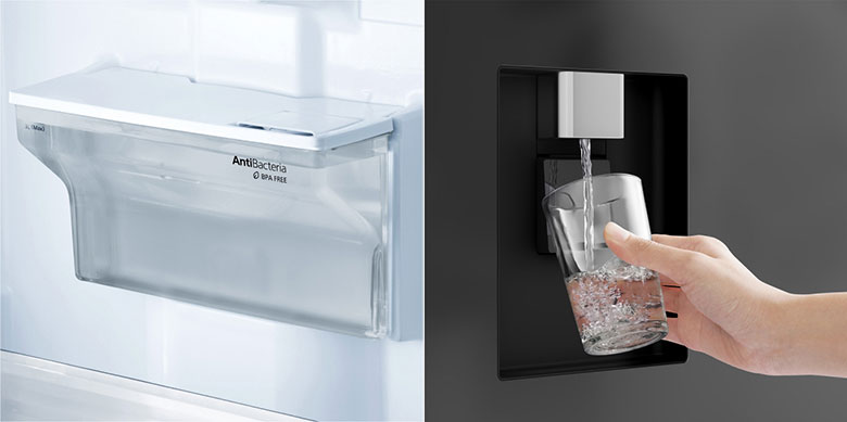NR-BV331WGKV lấy nước ngoài cửa NR-BV331WGKV