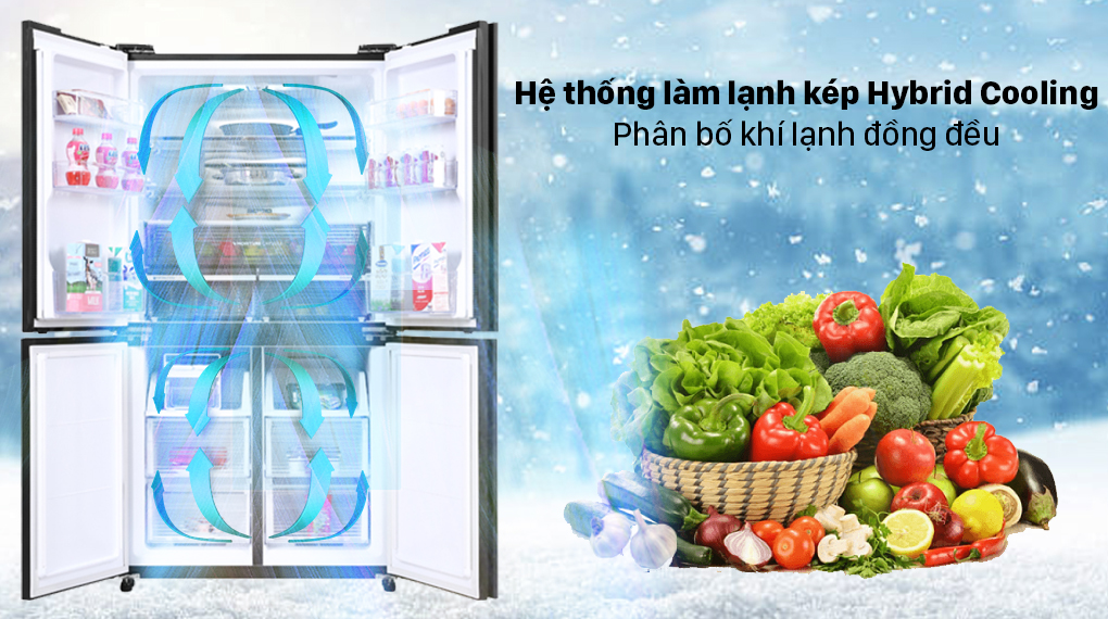 Ax88Win Com Link đăng ký tài khoản Sharp Inverter SJ-FXP600VG-BK ứng dụng công nghệ làm lạnh kép HyBrid Cooling Ax88Win Com Link đăng ký tài khoản Sharp Inverter SJ-FXP600VG-BK ứng dụng công nghệ làm lạnh kép HyBrid Cooling