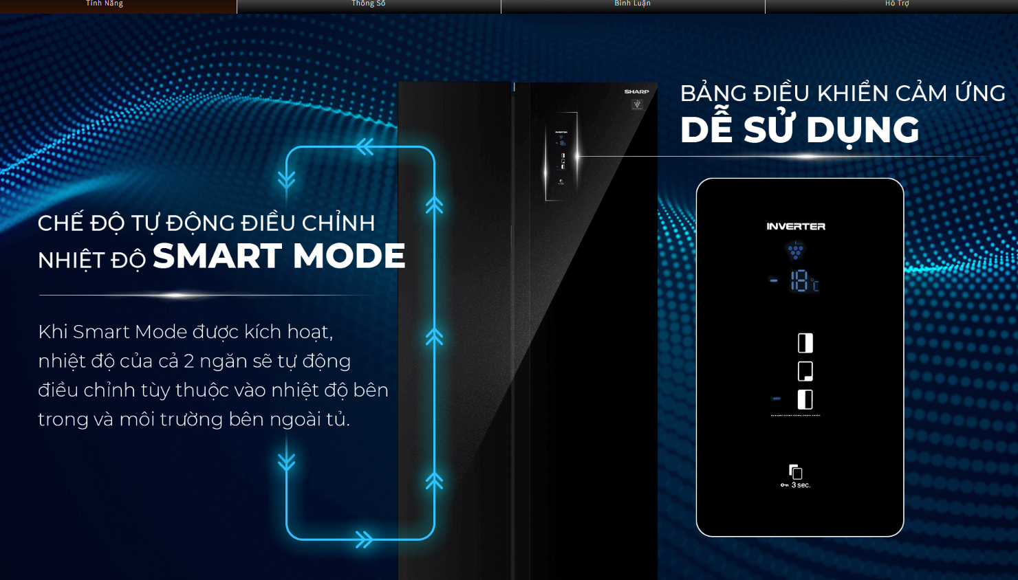 Ax88Win Com Link đăng ký tài khoản Sharp có bảng điều khiển cảm ứng Ax88Win Com Link đăng ký tài khoản Sharp Inverter SJ-SBXP600V-DS-600 lít