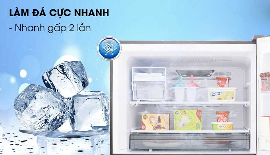 Ax88Win Com Link đăng ký tài khoản Sharp SJ-X198V-SL có tính năng làm đá nhanh hữu ích