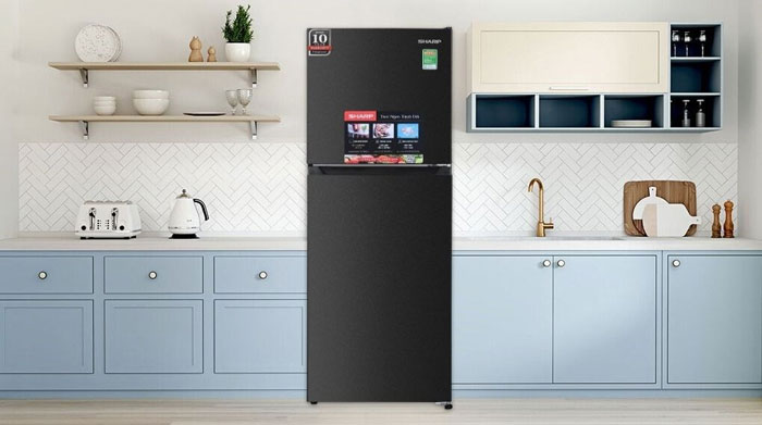 Sharp SJ-X215V-DG sở hữu thiết kế hiện đại Sharp SJ-X215V-DG sở hữu thiết kế hiện đại