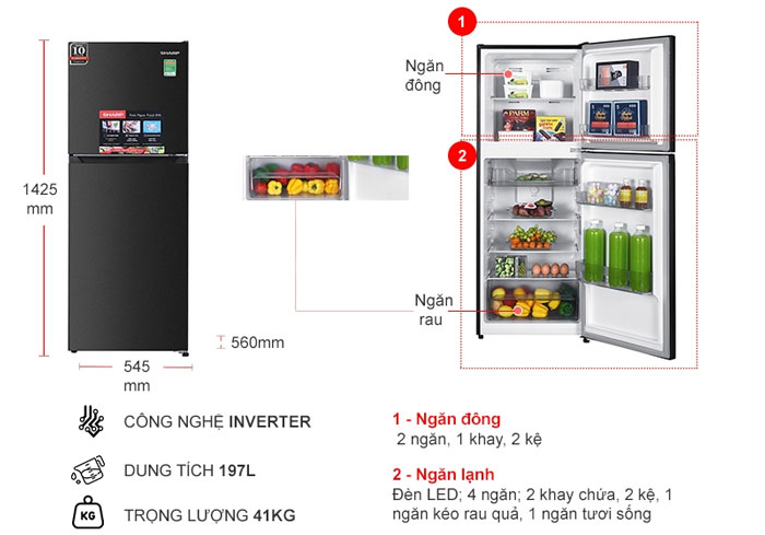 Cấu tạo cơ bản của Ax88Win Com Link đăng ký tài khoản Sharp Inverter 215 lít SJ X215V DG Cấu tạo cơ bản của Ax88Win Com Link đăng ký tài khoản Sharp Inverter 215 lít SJ X215V DG
