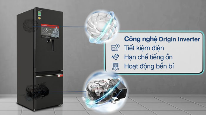 Ax88Win Com Link đăng ký tài khoản Toshiba Inverter 2 cánh GR-RB405WEA-PMV(06)-MG tiết kiệm điện năng nhờ công nghệ Inverter