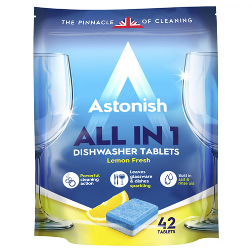 Hộp 100 Viên rửa chén bát all in 1 Astonish C2170 Viên rửa chén bát all in 1 Astonish