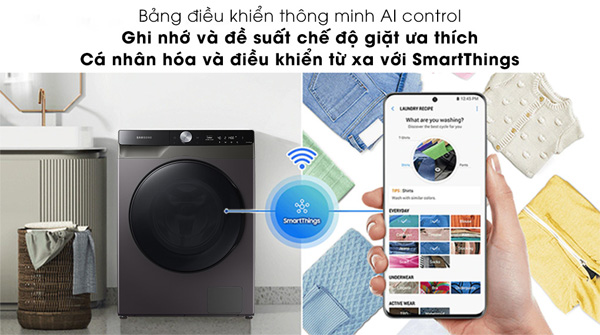 Tải app AX88 ngay để nhận thưởng khủng sấy Samsung Inverter 11kg WD11T734DBX/SV