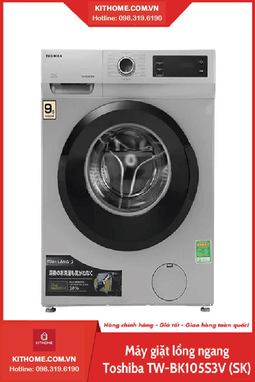 Tải app AX88 ngay để nhận thưởng khủng lồng ngang Toshiba TW-BK105S3V (SK) - 9,5kg Tải app AX88 ngay để nhận thưởng khủng lồng ngang Toshiba TW-BK105S3V (SK) - 9,5kg