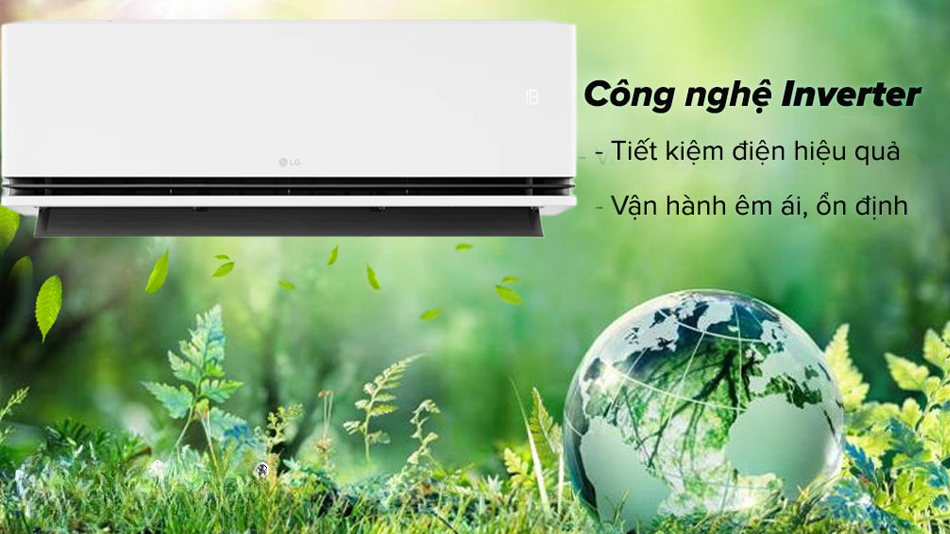Điều hòa LG IDC09M1 2025 được trang bị công nghệ Dual Inverte