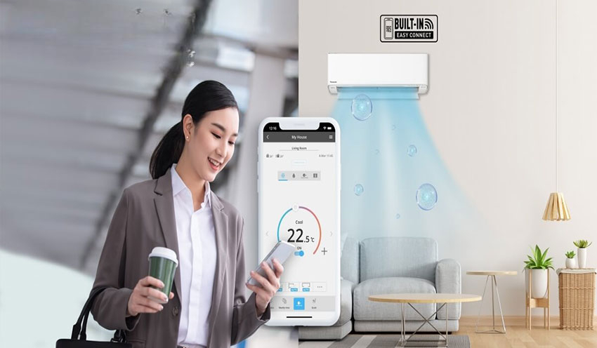 Tích hợp Wifi 2.0 điều khiển thông minh từ xa Tích hợp Wifi 2.0 điều khiển thông minh từ xa