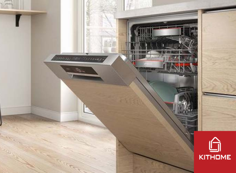 Máy rửa chén âm tủ là dòng máy rửa chén được lắp đặt âm tủ vào kệ bếp, tủ bếp