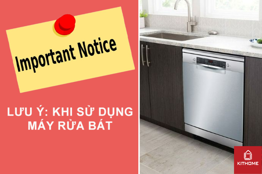 Lưu ý khi sử dụng máy rửa bát Bosch dưới 15 triệu Lưu ý khi sử dụng máy rửa bát Bosch dưới 15 triệu