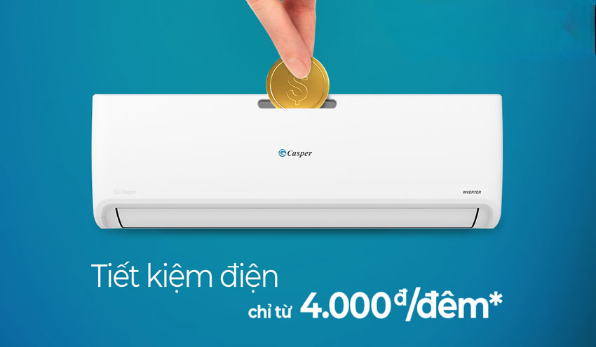 Casper JC-09IU36 giúp tiết kiệm Casper JC-09IU36 giúp tiết kiệm