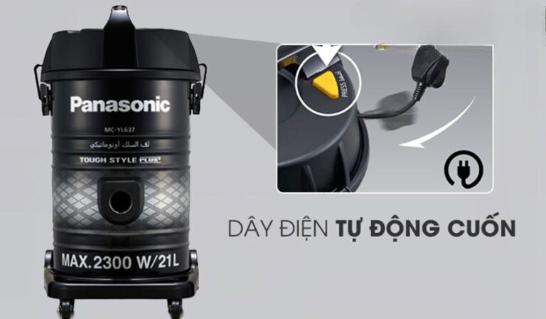 Sự khác biệt khi sử dụng máy hút bụi công nghiệp Panasonic MC-YL637SN49 Sự khác biệt khi sử dụng máy hút bụi công nghiệp Panasonic MC-YL637SN49