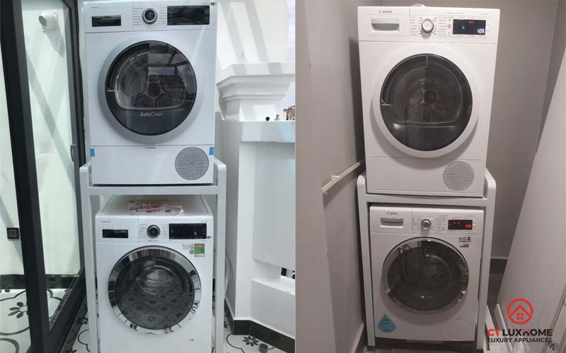 anh-blog-2 KỆ ĐỂ MÁY GIẶT MÁY SẤY MẪU SẮT SƠN TRẮNG ĐEN TĨNH ĐIỆN 2
