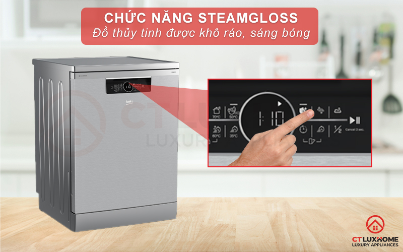 bdfn36530xc-blog-ct-lux-steamgloss MÁY RỬA CHÉN ĐỘC LẬP BEKO BDFN36530XC 15 BỘ SẤY HÉ CỬA 5
