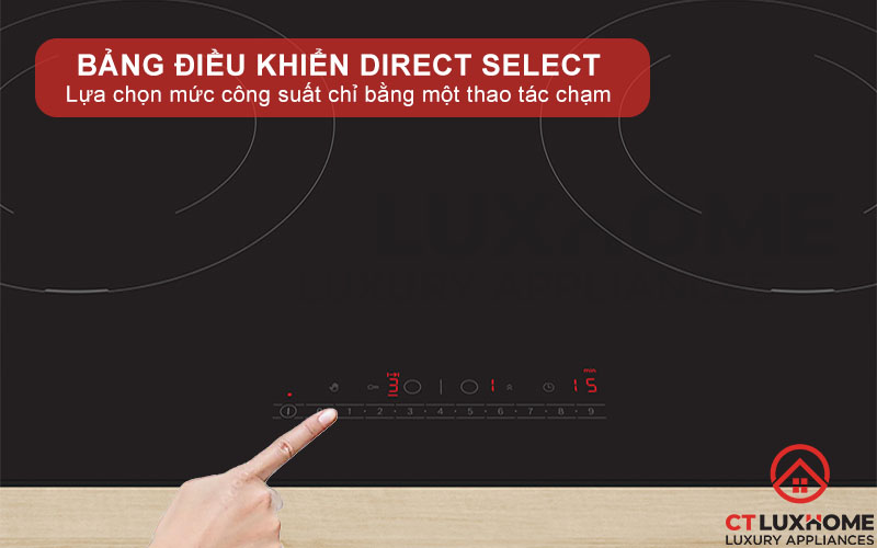 bdk-pmi8256evn-ctluxhome Điều khiển cảm ứng chạm Direct Select, thao tác dễ dàng, chính xác