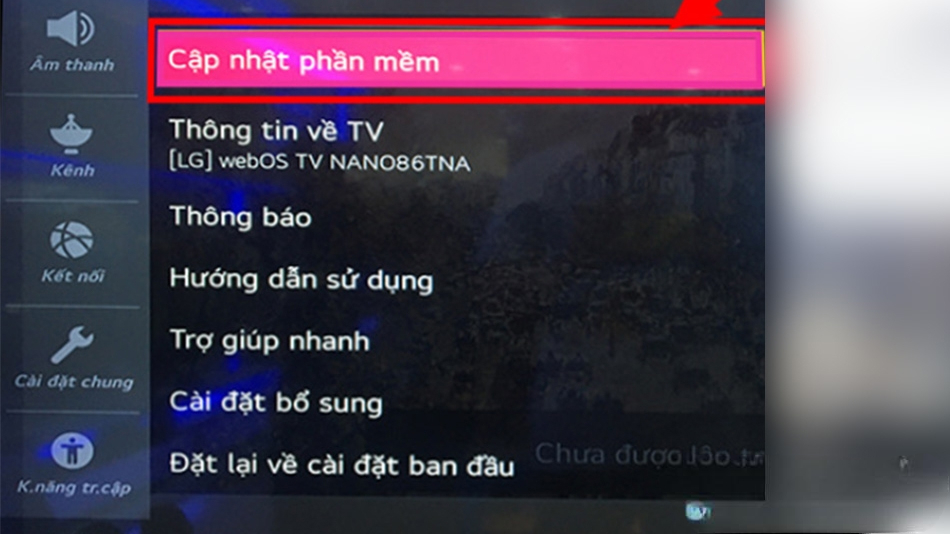 Cập nhật phần mềm smart tivi LG để hỗ trợ thiết bị mới Cập nhật phần mềm smart tivi LG để hỗ trợ thiết bị mới