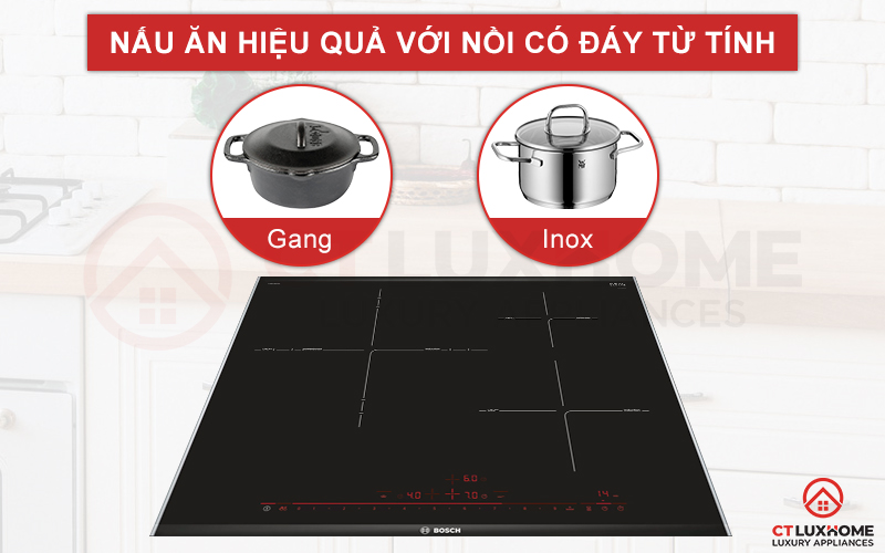 day-noi-tu-tinh-pid675dc1e Lựa chọn các loại nồi chảo có đáy từ tính để bếp có thể truyền nhiệt.