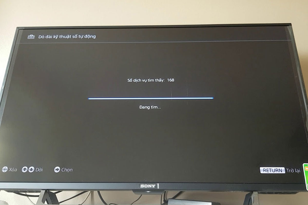 Lợi ích của việc dò kênh trên tivi Sony Lợi ích của việc dò kênh trên tivi Sony