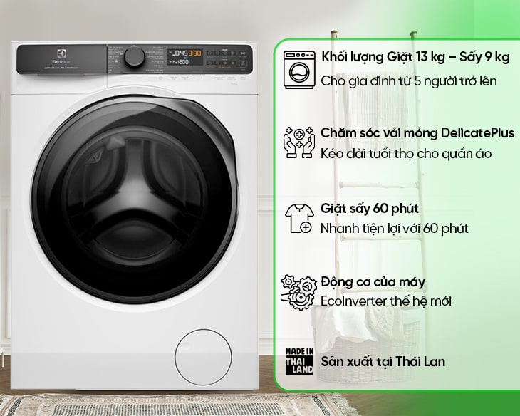 Với giá 20.500.000đ Ax88.com link không chặn Sấy Electrolux EWW1343R7WC mang đến cho người dùng những gì