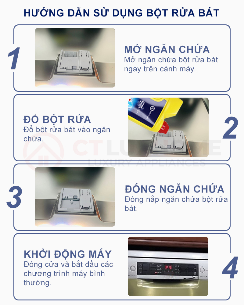 hdsd-bot-rua-chen-bat Cách sử dụng bột rửa bát Finish classic 1.3kg