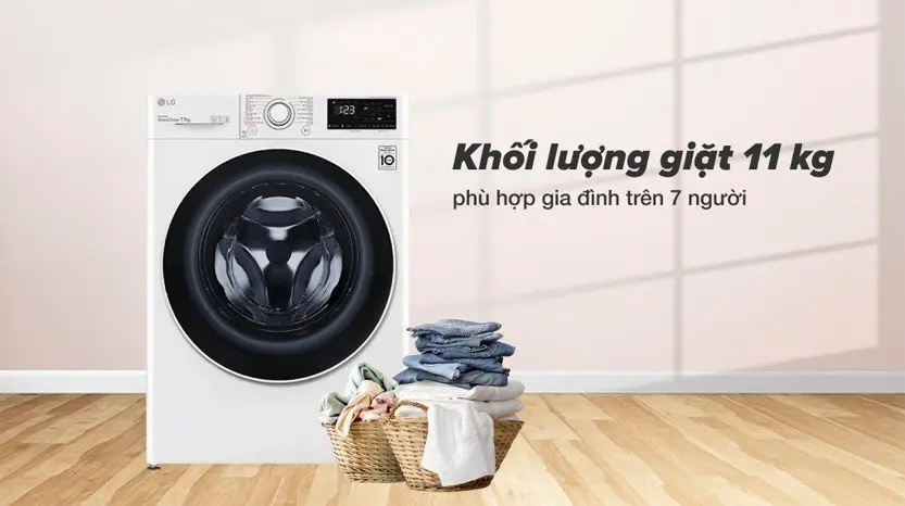 Ax88.com link không chặn LG Inverter 11Kg FV1411S4WA