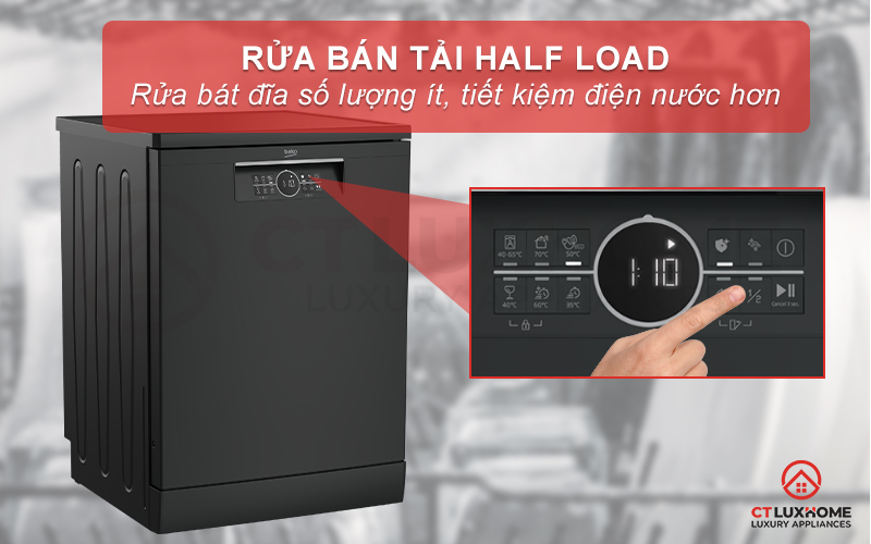 nua-tai-3 MÁY RỬA CHÉN ĐỘC LẬP BEKO BDFN26430A MÀU ĐEN 14 BỘ SẤY HÉ CỬA 8