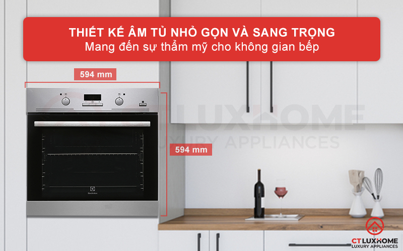 thiet-ke-lo-nuong-electrolux-eob3434box Thiết kế âm tủ nhỏ gọn sang trọng, kiểu dáng hiện đại và thẩm mỹ Ax88 one giaitri tructuyen bếp