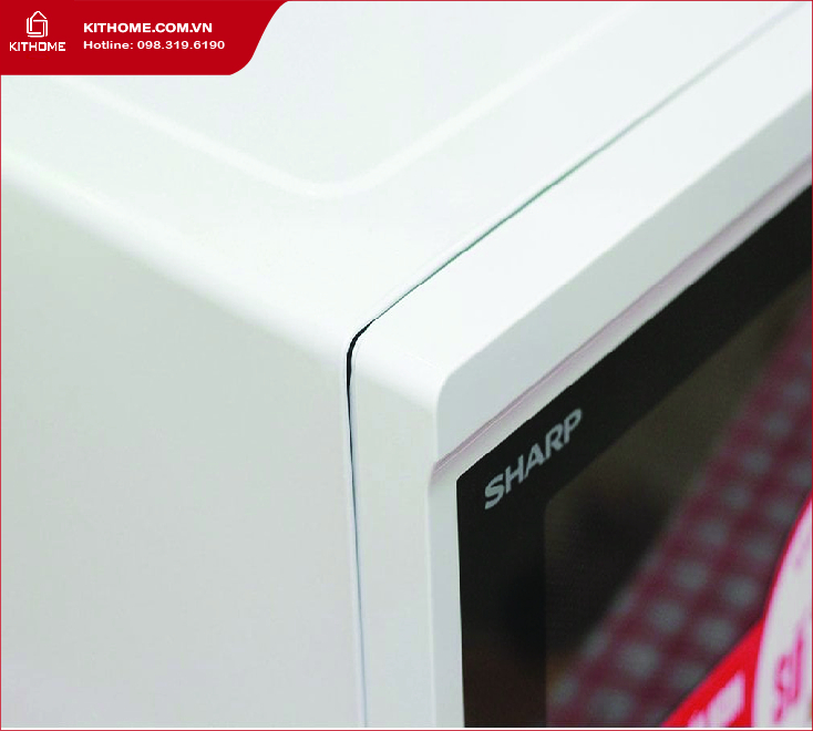 Lò vi sóng Sharp R-G371VN-W 23 lít được thiết kế tinh tế từng góc cạnh. Lò vi sóng Sharp R-G371VN-W 23 lít được thiết kế tinh tế từng góc cạnh.