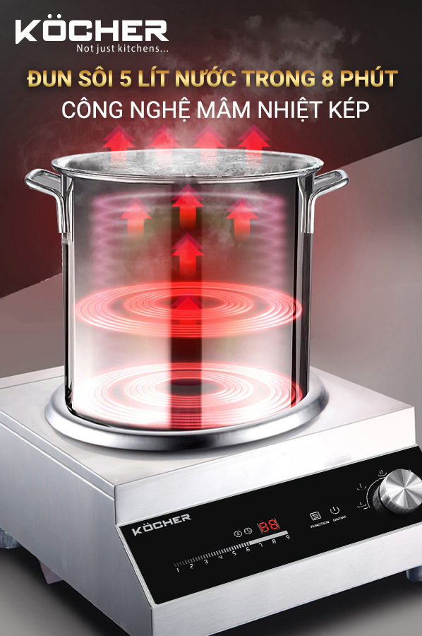 bep-tu-cong-nghiep-kocher-ci-3500c-8 Bếp từ công nghiệp Kocher CI-3500C