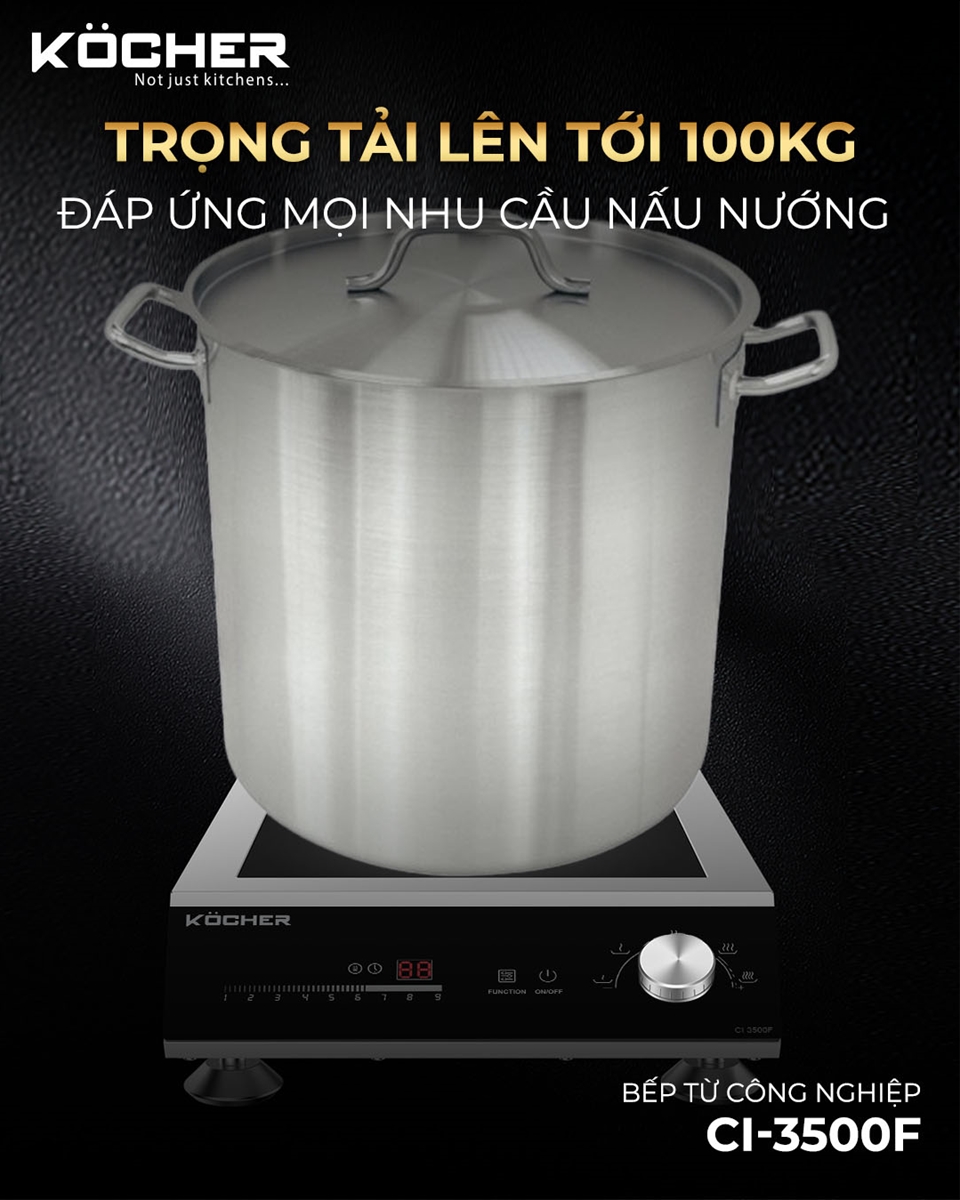 bep-tu-cong-nghiep-kocher-ci-3500f-8 Bếp từ công nghiệp Kocher CI-3500F