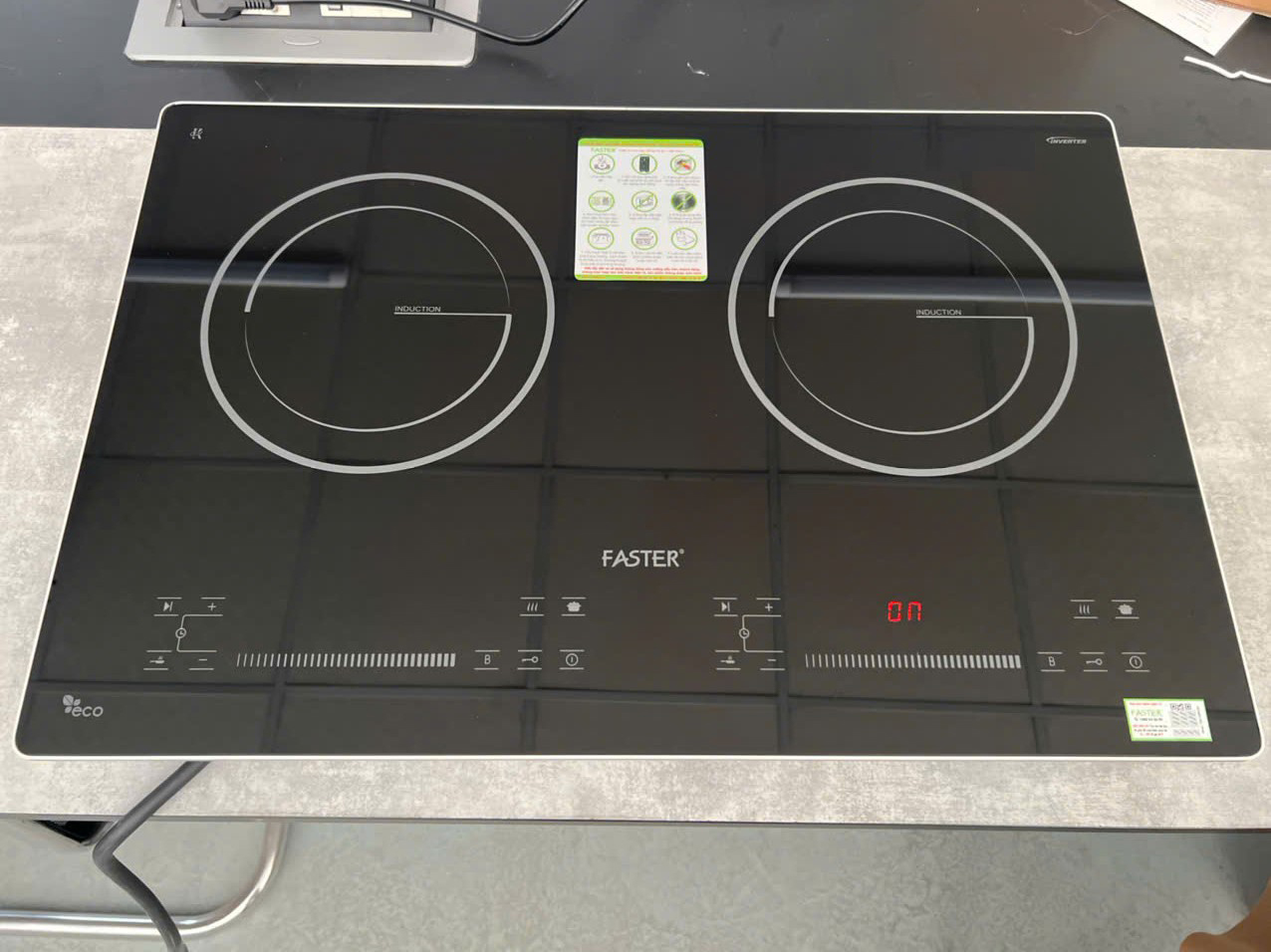 Bếp từ Faster FS 650I | 2 vùng nấu | 60cm | 4600W | thiết kế sang trọng Bếp từ Faster FS 650I | 2 vùng nấu | 60cm | 4600W | thiết kế sang trọng