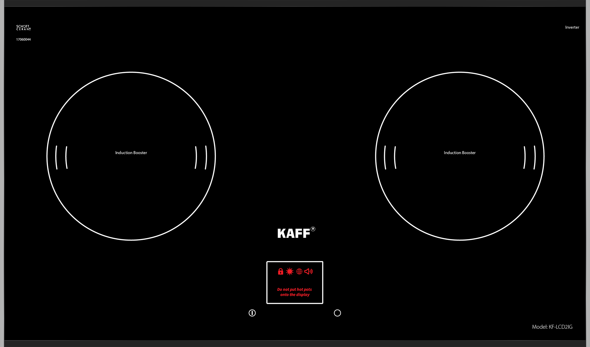 Bếp từ Kaff KF-LCD2IG Bếp từ Kaff KF-LCD2IG