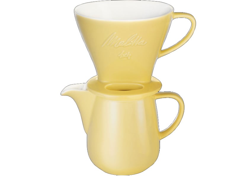 Hình ảnh bộ pha cà phê Melitta bằng sứ 0.6 lít Hình ảnh bộ pha cà phê Melitta bằng sứ 0.6 lít