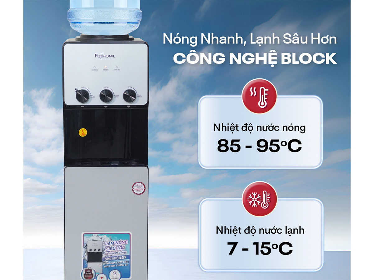 Cây Ax88Win Com Link đăng ký tài khoản lạnh FujiHome làm nóng ở nhiệt độ tới 95 độ C Cây Ax88Win Com Link đăng ký tài khoản lạnh FujiHome