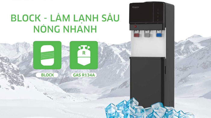 Kangaroo KG64A3 sử dụng công nghệ làm lạnh bằng Block Kangaroo KG64A3 sử dụng công nghệ làm lạnh bằng Block