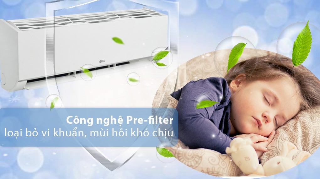 Công nghệ lọc AX88 ATQ tiên tiến Dàn lạnh điều hòa Multi LG AMNQ24GSKB0