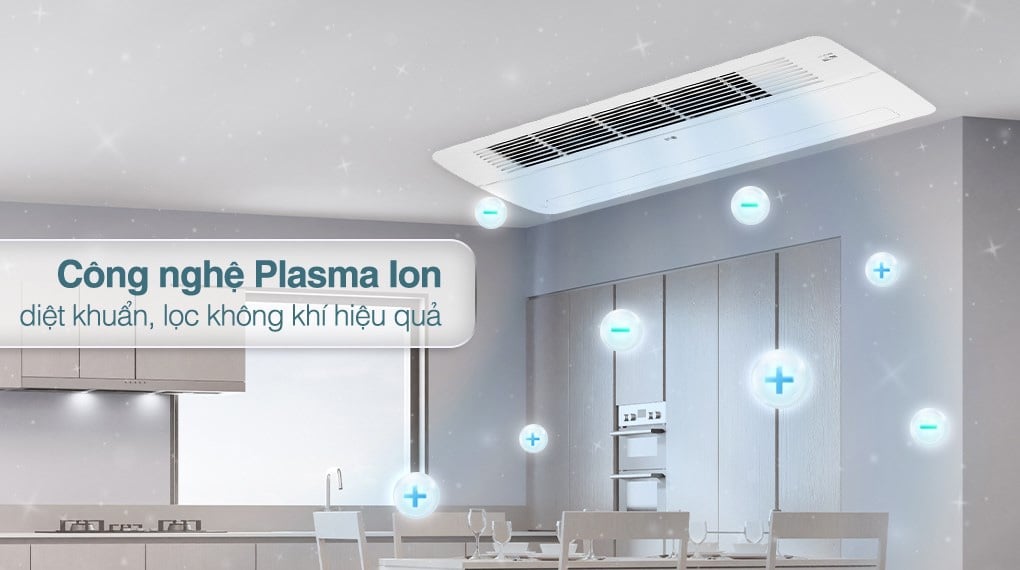 Khả năng lọc AX88 ATQ với công nghệ Plasma Ion của LG AMNQ12GTUA0 Dàn lạnh Multi LG AMNQ12GTUA0/PT-UAHW0
