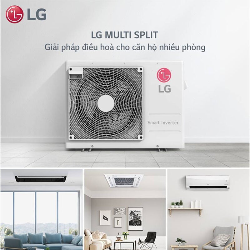 Dàn nóng điều hòa Multi LG 1 chiều Inverter 42.000BTU Z4UQ42GFD0 Dàn nóng điều hòa Multi LG 1 chiều Inverter 42.000BTU Z4UQ42GFD0