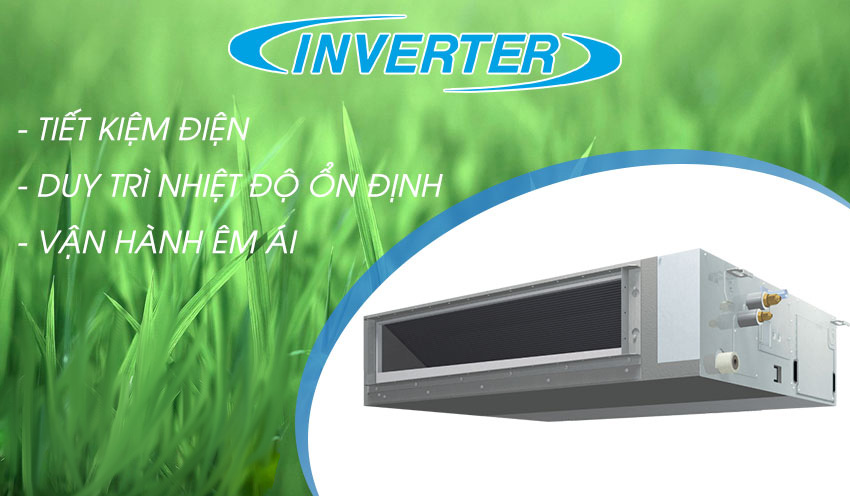 Tích hợp chức năng khóa liên động, tiết kiệm điện năng Điều hòa âm trần nối ống gió Daikin 45000BTU FBA125BVMA9/RZA125DY1
