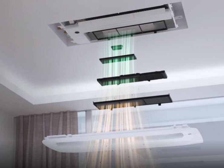 Điều hòa âm trần LG 24.000 BTU 1 hướng thổi ZTNQ24GTLA0 Điều hòa âm trần LG 24.000 BTU 1 hướng thổi ZTNQ24GTLA0