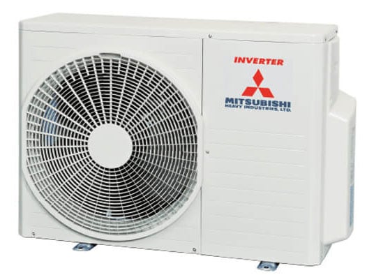 Dàn nóng sử dụng gas R410A Điều hòa âm trần Mitsubishi