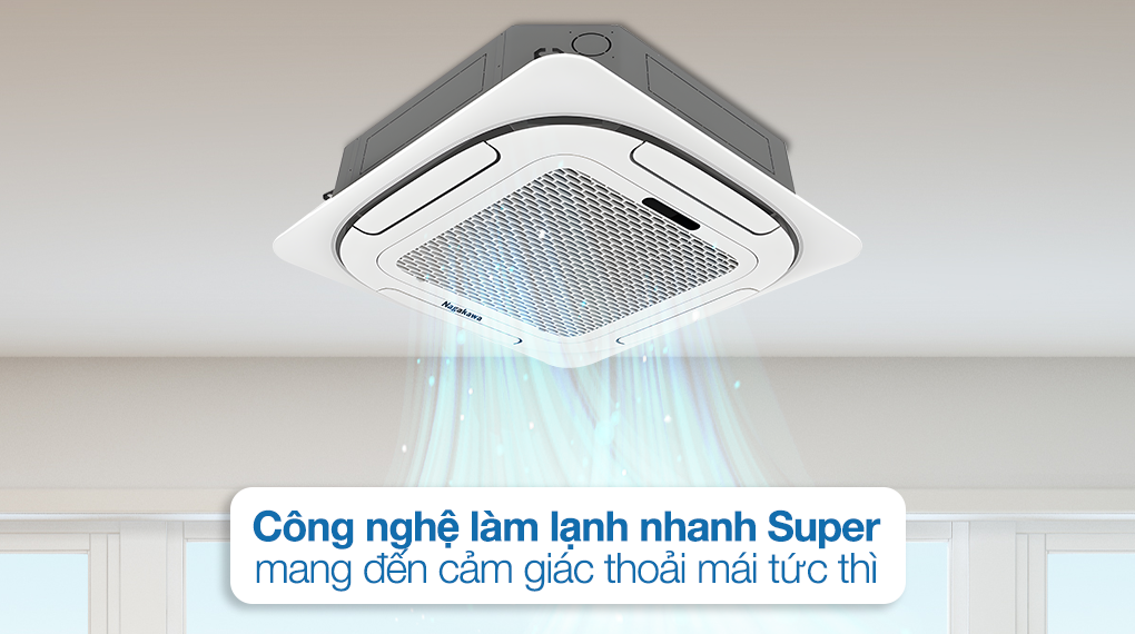 Điều hòa Nagakawa NT-C50R1T20 có chế độ làm lạnh nhanh Super Điều hòa Nagakawa NT-C50R1T20 có chế độ làm lạnh nhanh Super