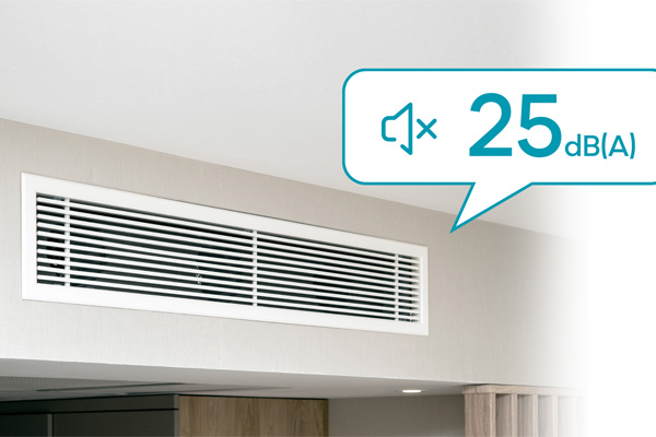 Điều hòa Casper DC-24IS35 có độ ồn thấp chỉ 25dB Điều hòa Casper DC-24IS35