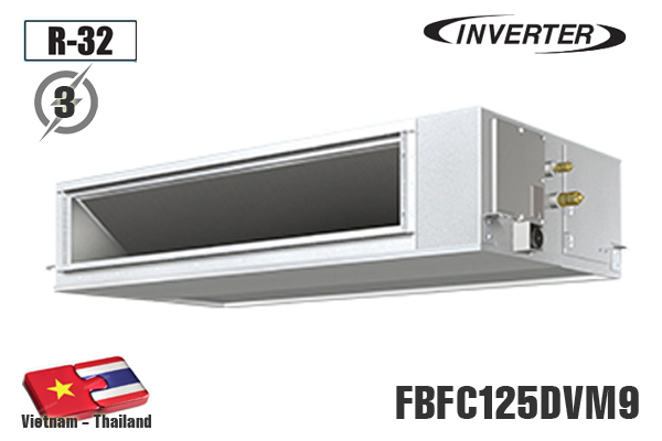 FBFC125DVM9, Điều hòa âm trần nối ống gió Daikin 45000BTU FBFC125DVM9, Điều hòa âm trần nối ống gió Daikin 45000BTU