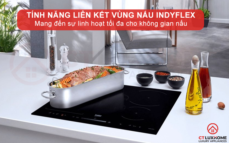 hii-64500-uft-blog-ct-lux-indyflex-3 BẾP TỪ ÂM BEKO HII 64500 UFT 4 VÙNG NẤU VỚI VÙNG KẾT HỢP 7400W HII64500UFT 5