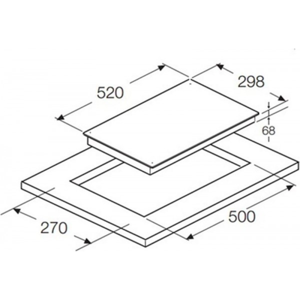 kich-thuoc-bep-dien-tu-hafele-hc-i302b Bếp từ Häfele HC-I302B 536.01.670