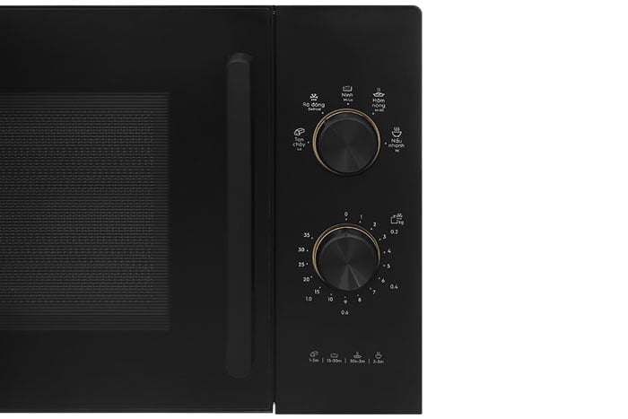 lò vi sóng Electrolux EMM20K22B có bảng điều khiển dạng núm vặn dễ thao tác lò vi sóng Electrolux EMM20K22B có bảng điều khiển dạng núm vặn dễ thao tác