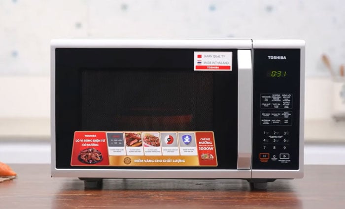 lò vi sóng Toshiba ER SGS23 trang bị nhiều chức năng lò vi sóng Toshiba ER SGS23 trang bị nhiều chức năng