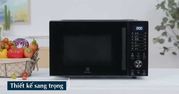 lò vi sóng Electrolux EMG23D22B có thiết kế hiện đại lò vi sóng Electrolux EMG23D22B có thiết kế hiện đại